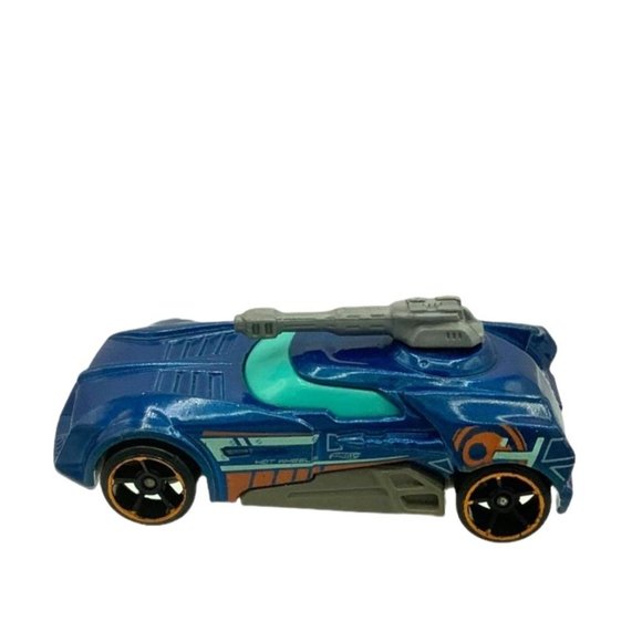 Mattel Hot Wheels 2013 Turbo Turret Future Fleet #57 Blue Collectible Car - Picture 3 of 7